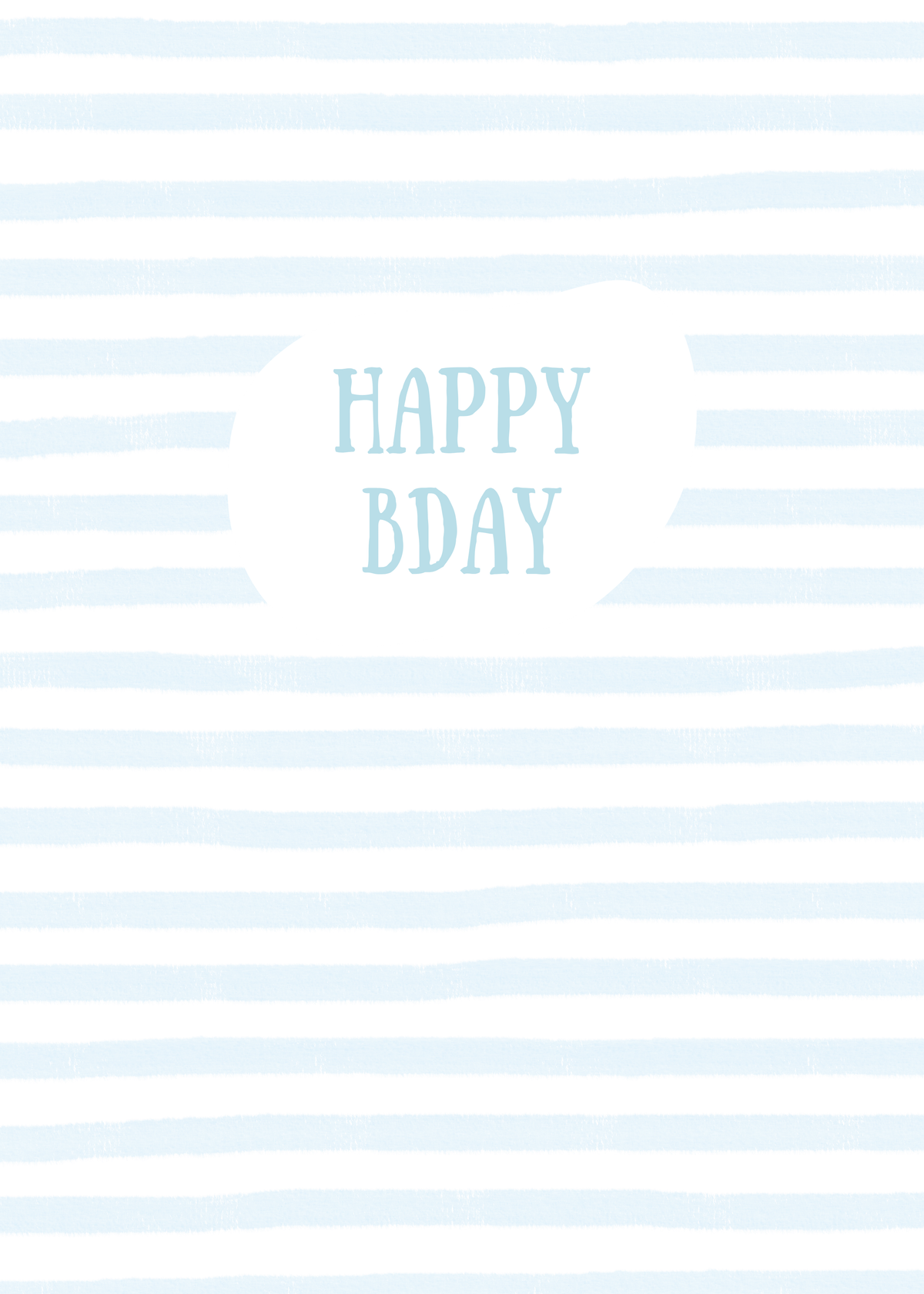 Birthday Stripes
