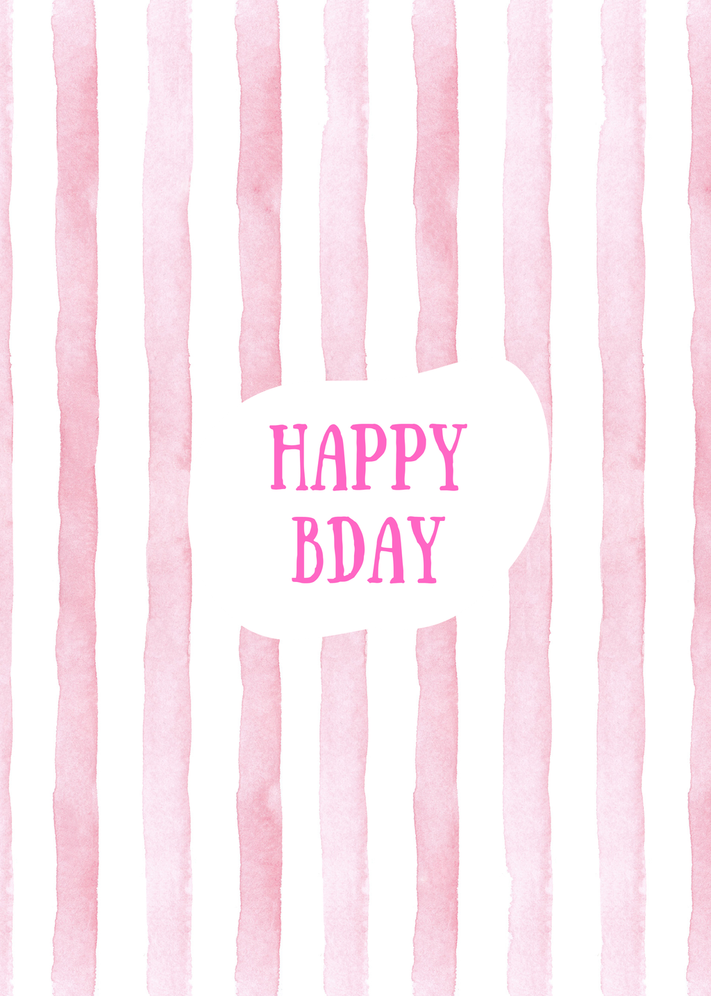 Birthday Stripes