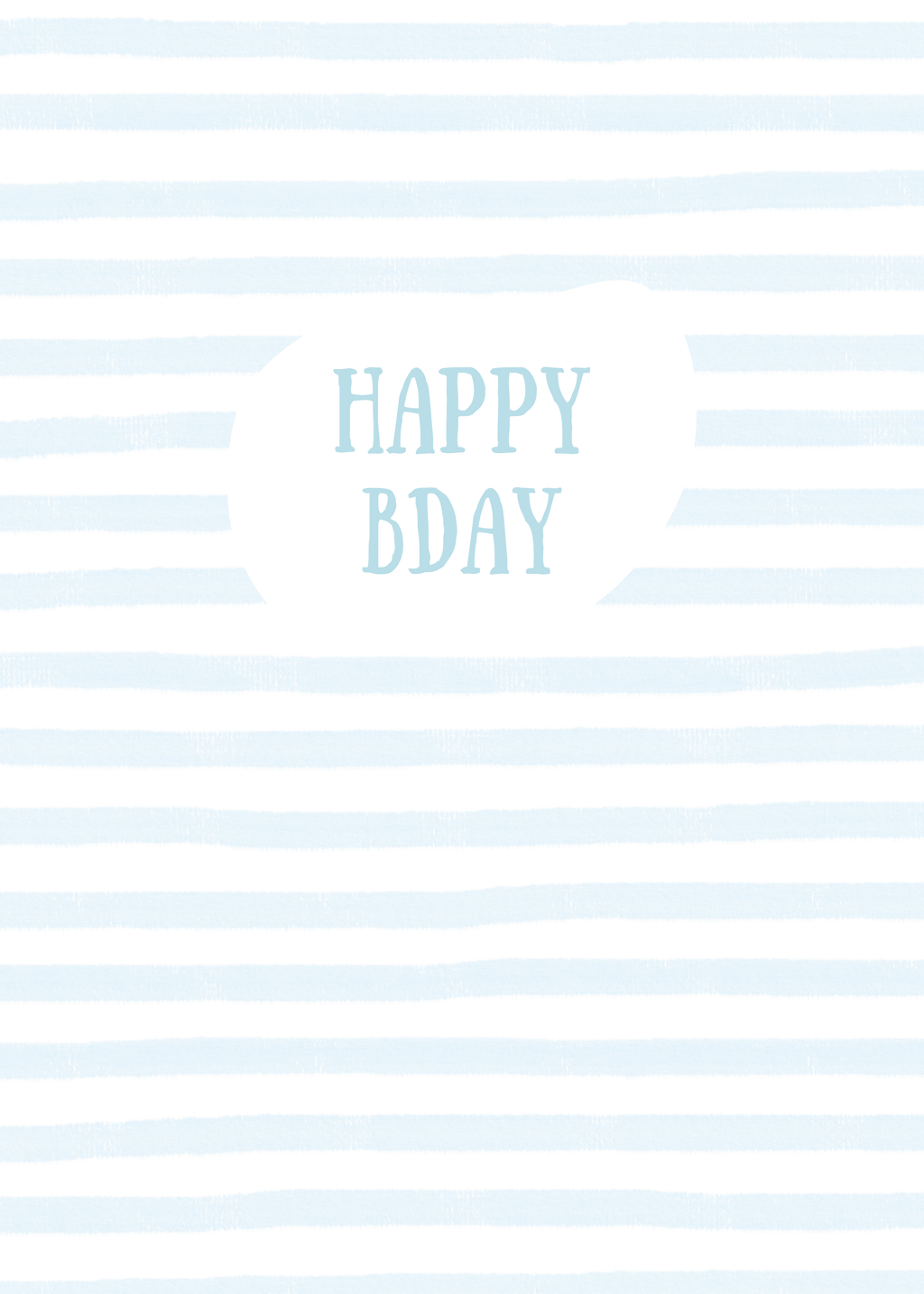 Birthday Stripes