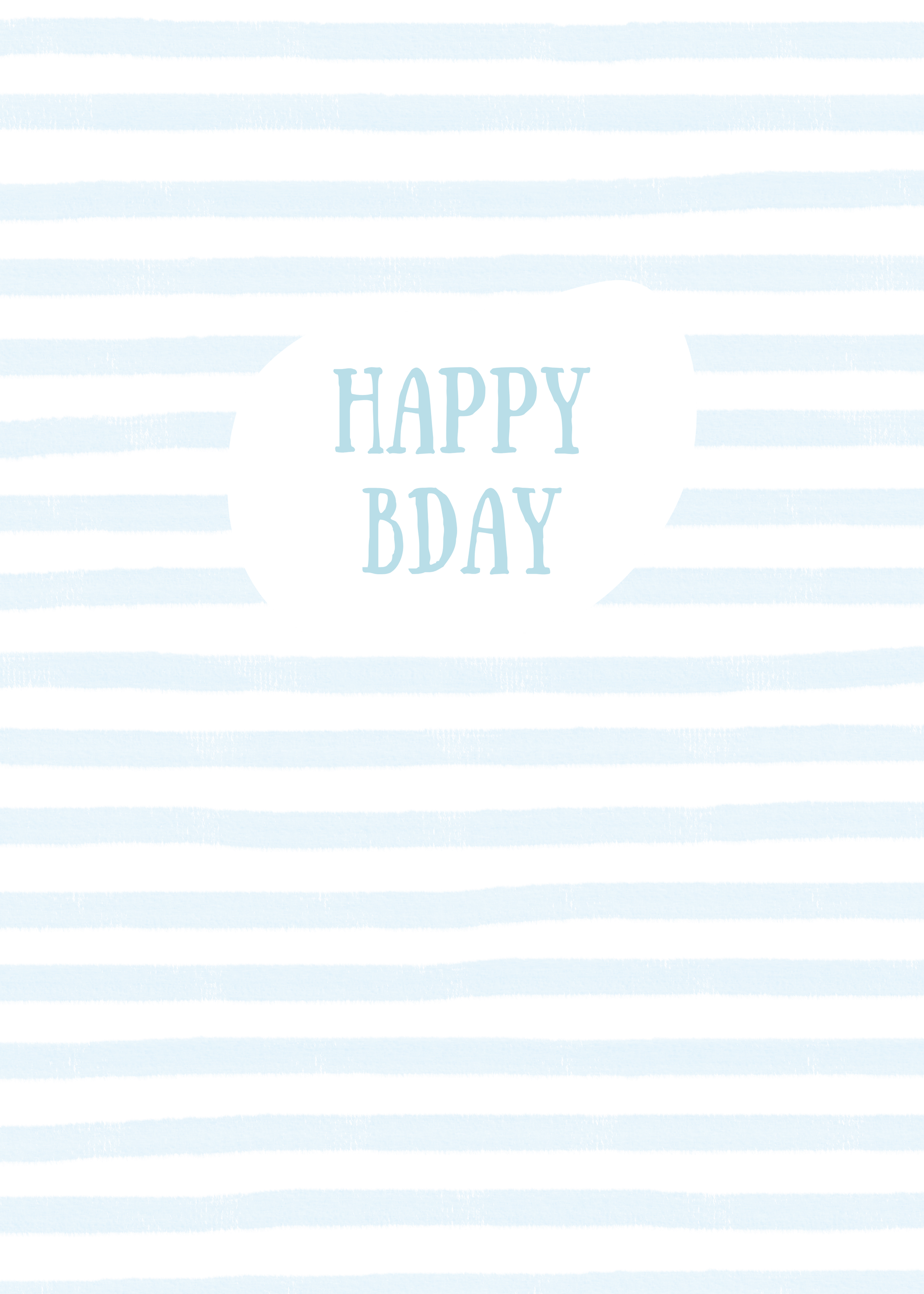 Birthday Stripes