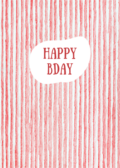 Birthday Stripes