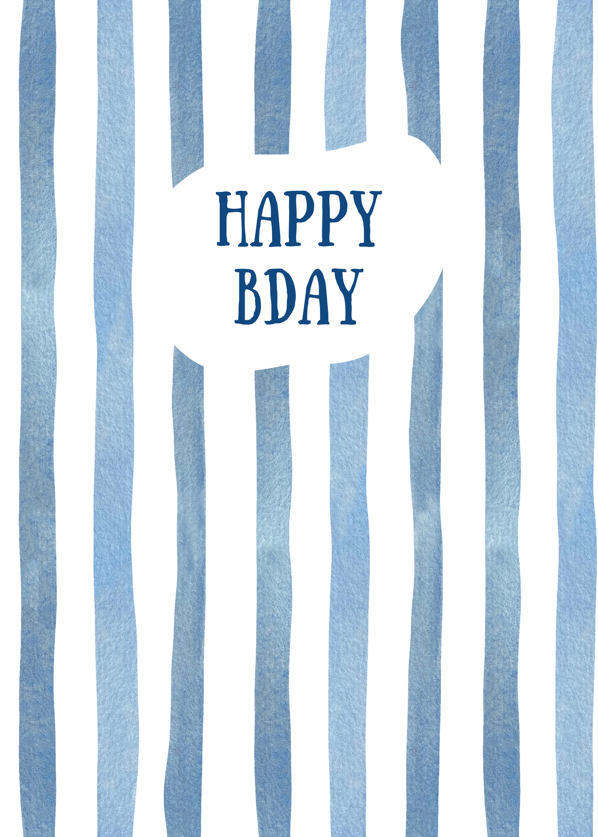 Birthday Stripes