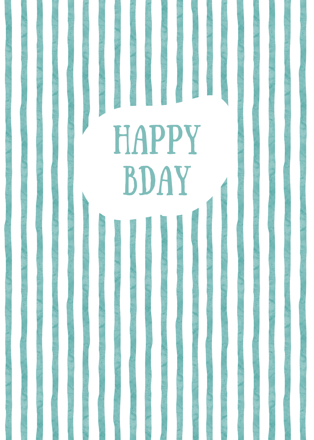 Birthday Stripes