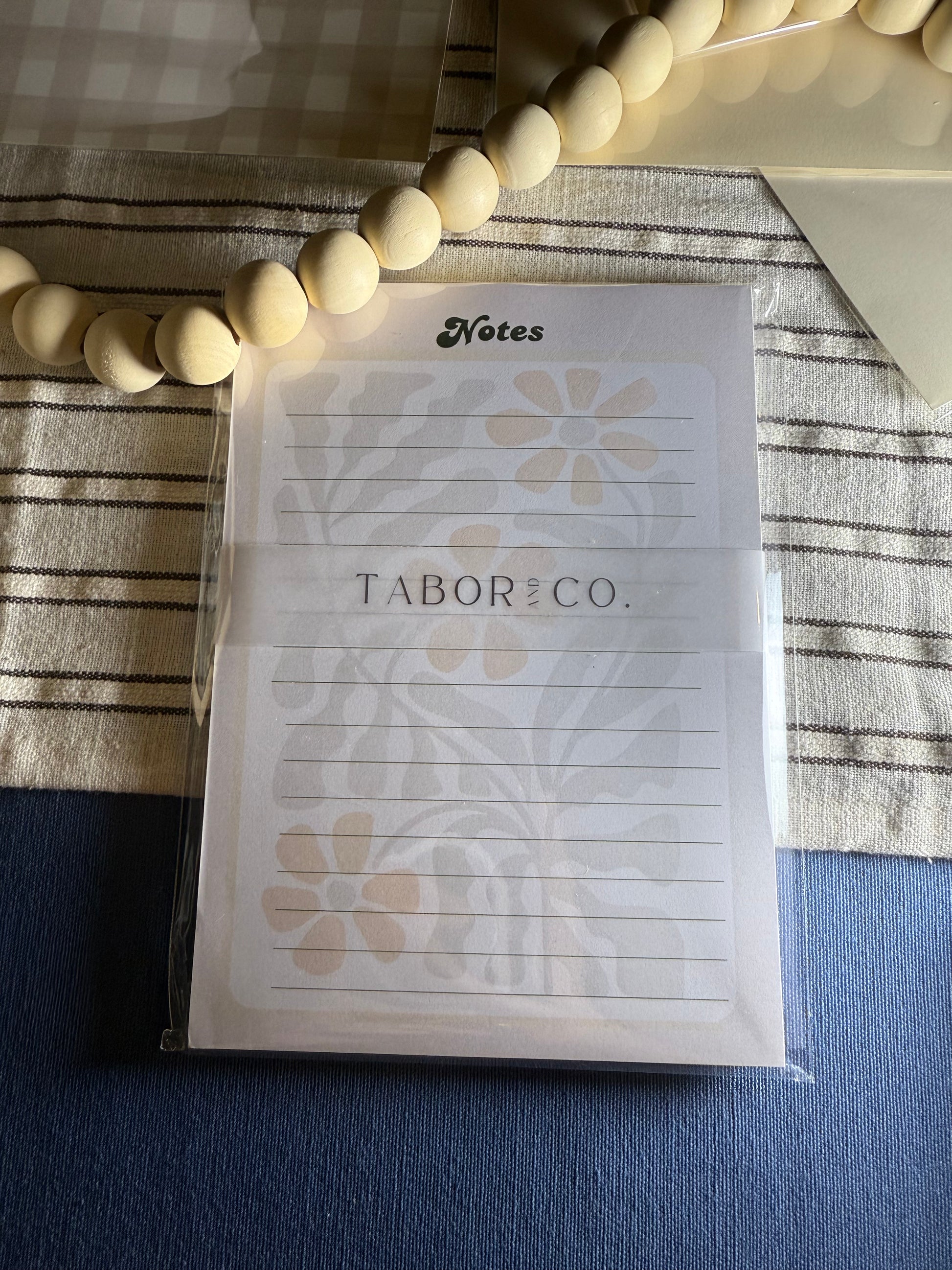 Floral Notepad