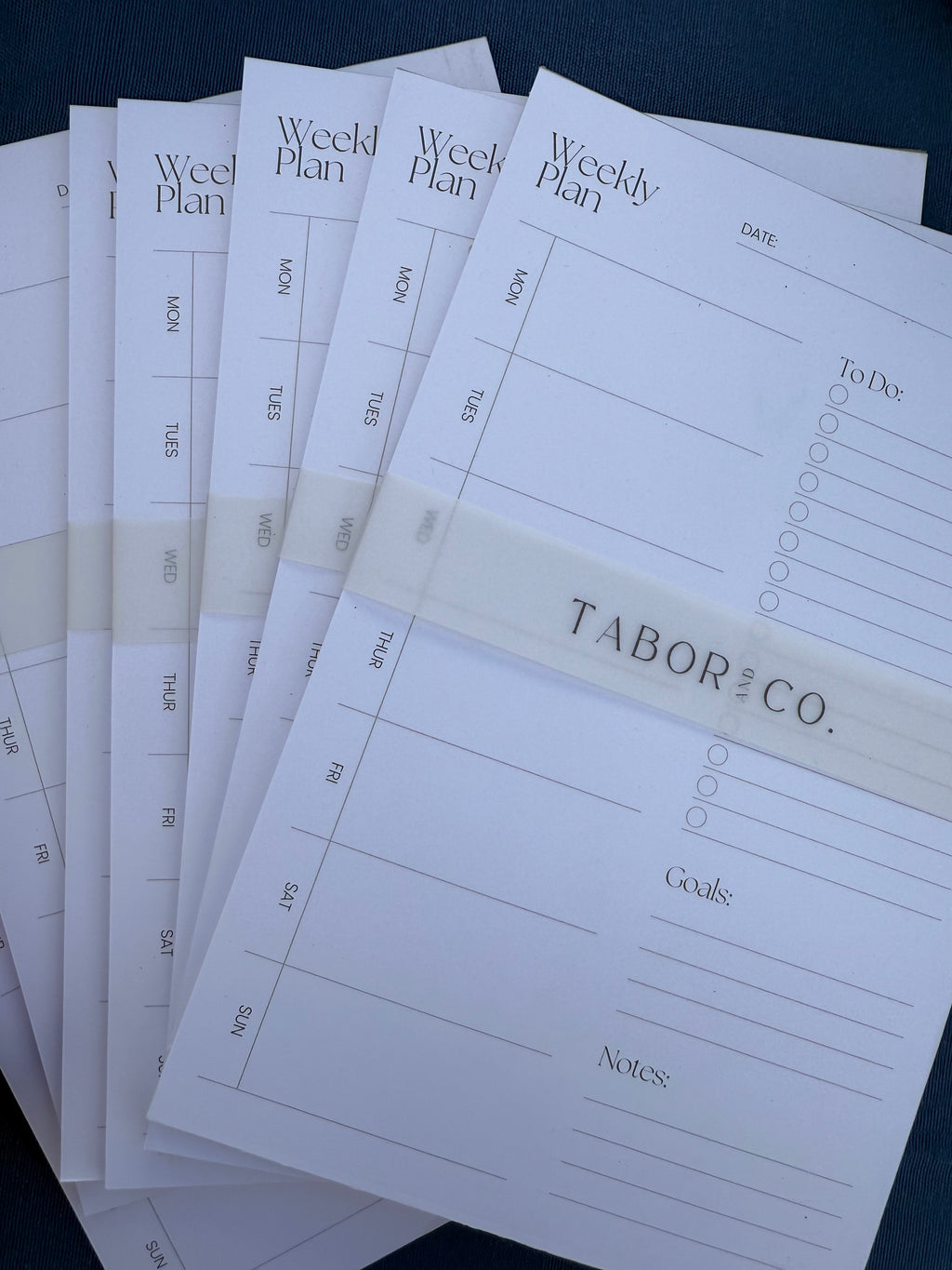 Weekly Planner Notepad