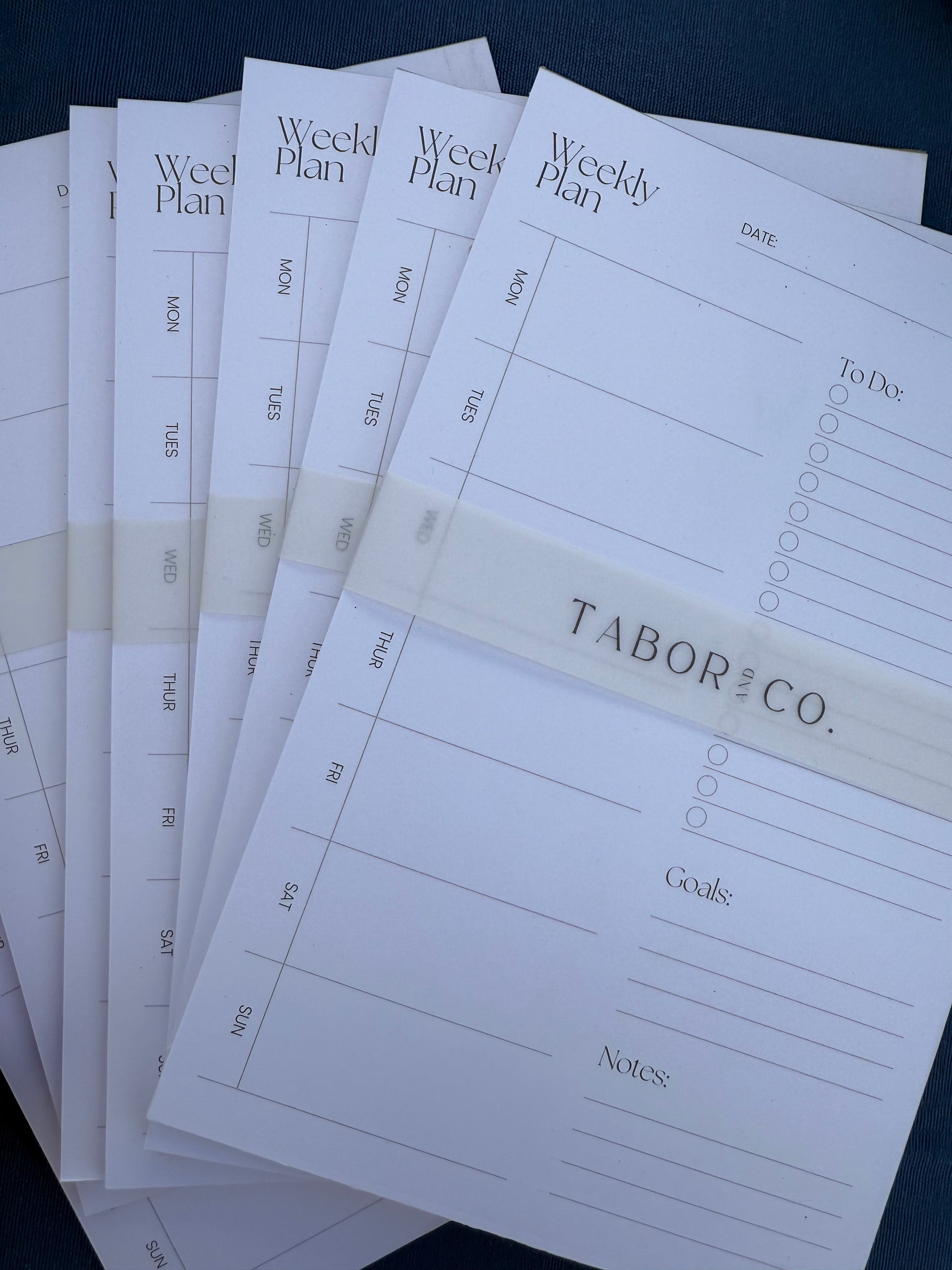 Weekly Planner Notepad