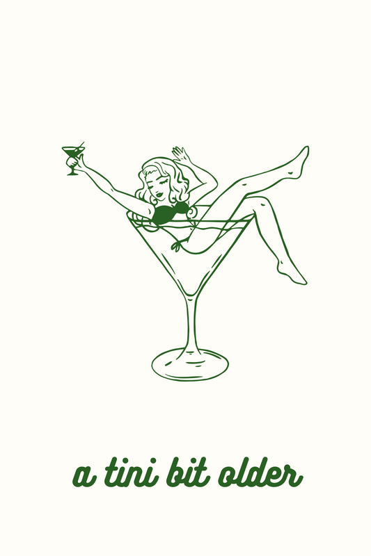 Just a tini bit older