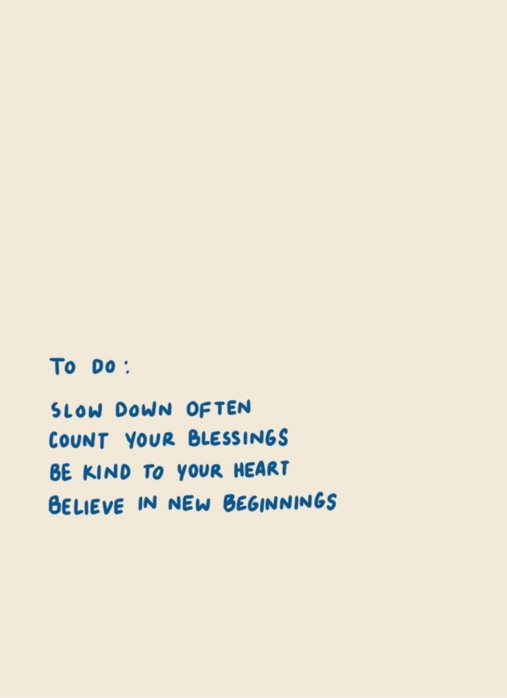 To-Do List Print